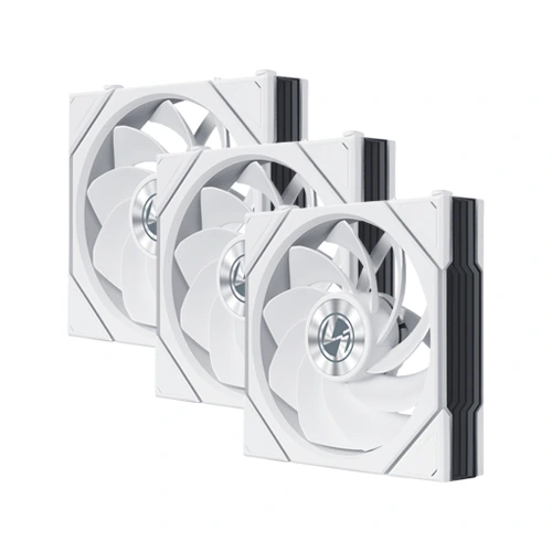 Lian Li UNI Fan TL Flex Wireless ARGB White 120mm Reverse Blade Triple Pack Cabinet Fan